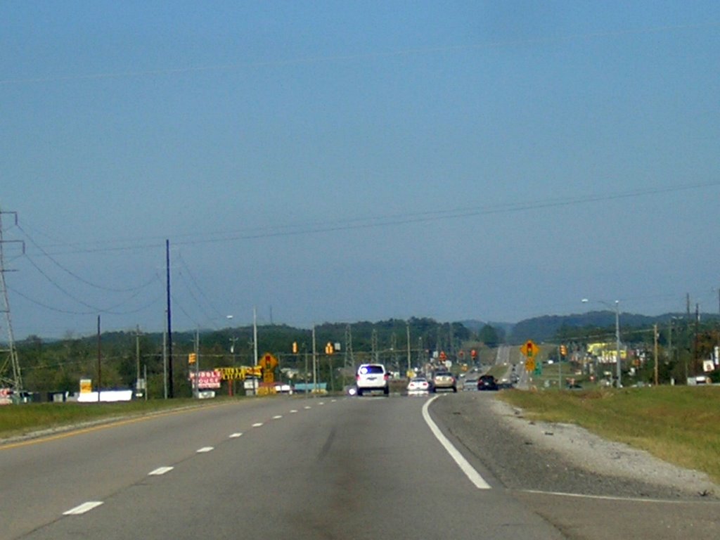 Going North On US-431 Towards Gadsden, AL, 10-18-2008
