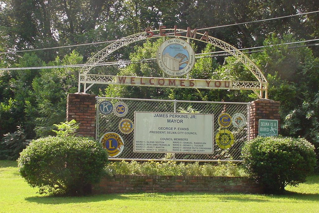 Selma, Alabama - Welcome Sign