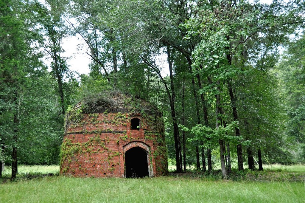 Old Brick Charcoal Kiln at Kenans Mill near Selma, AL