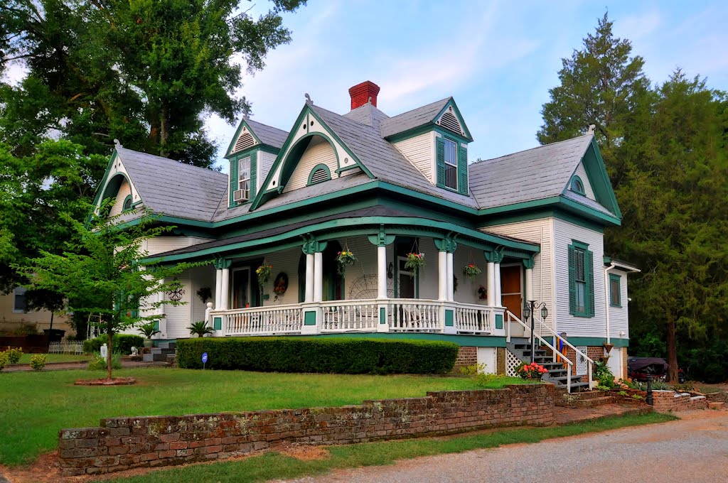 Victorian Home in Talladega, Alabama, July 2012