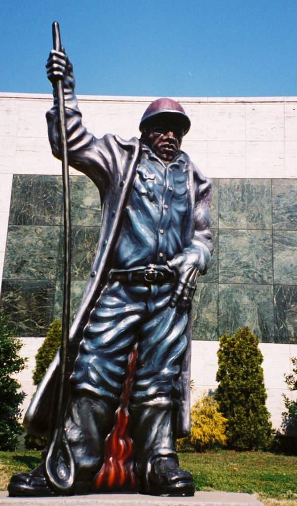 Ironworker Sculpture, Birmingham Museum of Art
