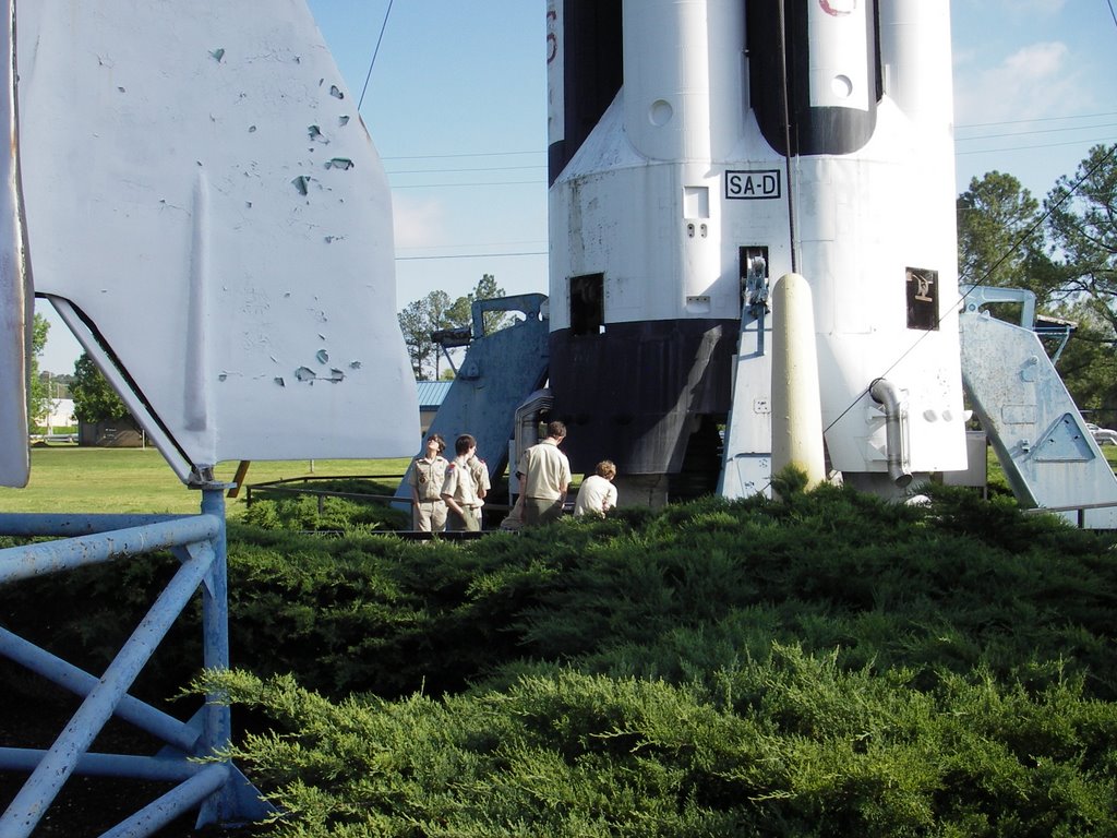 missle mockups at Redstone