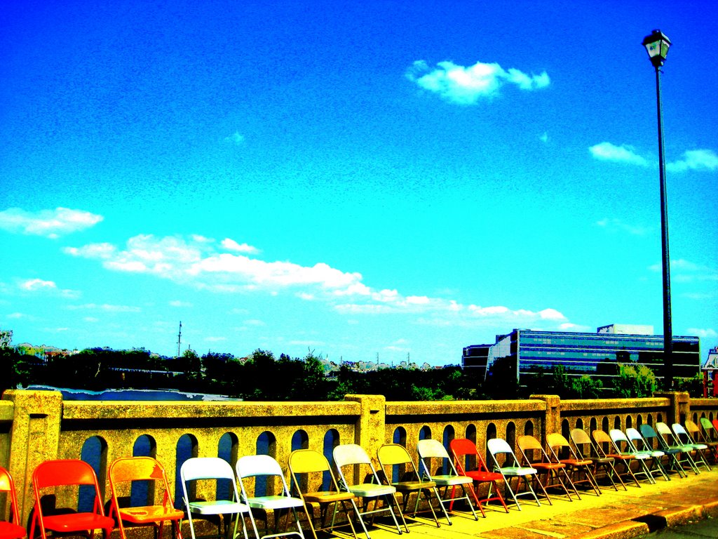 Chairs for Banquet on the Bridge