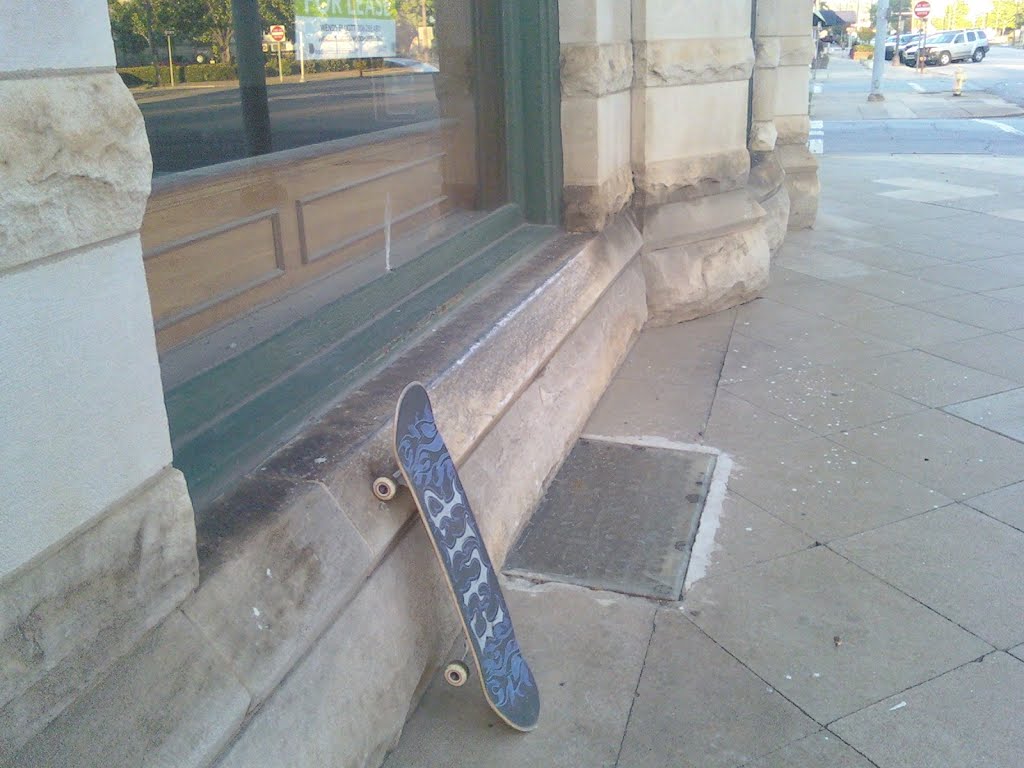 stone ledge on wall