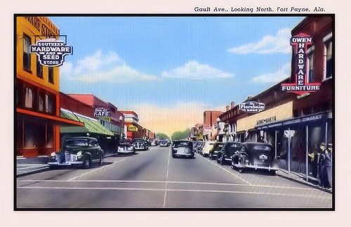 1920s Gault Ave Fort Payne,Ala