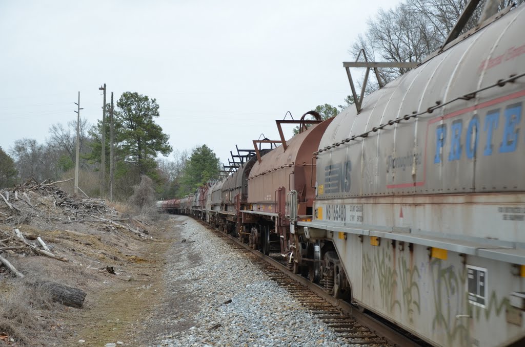 Southbound NS Coil Steel Consist