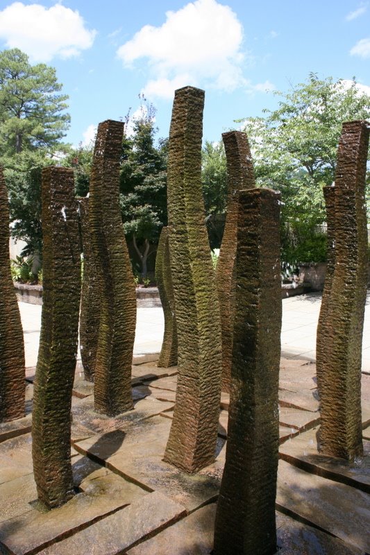 Water Fountain at The Birmingham Botanical Gardens. 8/20/2007