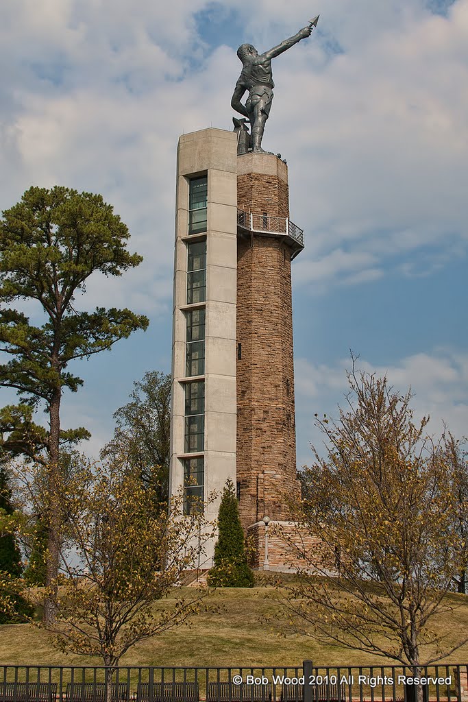 Vulcan Park and Museum, the Vulcan Statue is the largest Cast Iron Statue in the World.