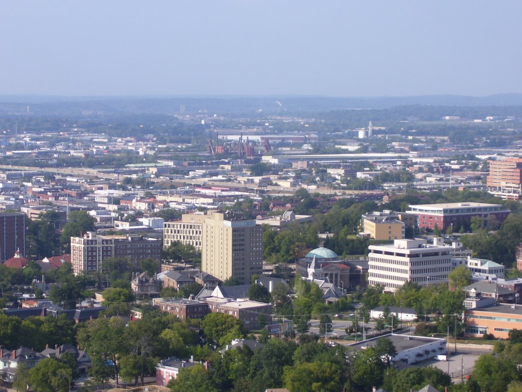 Sloss Furnace from Vulcan.