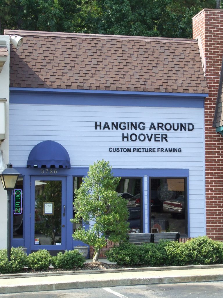 Hanging Around Hoover Custom Picture Framing