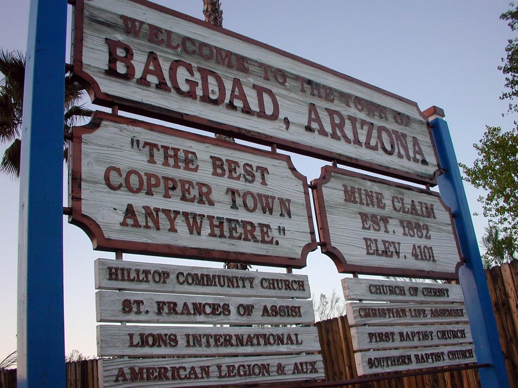 Bagdad, yes!... just in Arizona