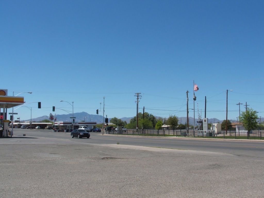 Patagonia St. in downtown Benson, AZ