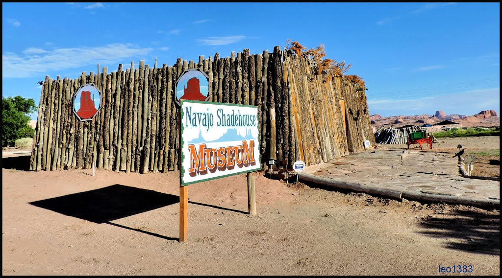 Kayenta Navajo Museum,on the road 160 Arizona .© by leo1383