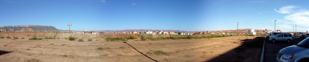 A general view of Kayenta, Arizona (Navajo town)
