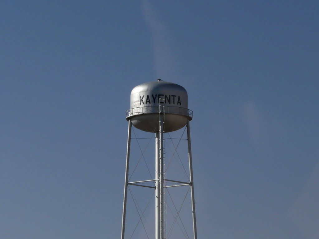 Water tower, kayenta Az