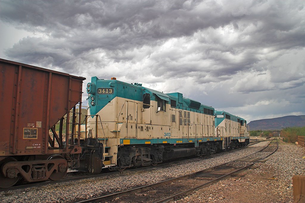 Stormy Skies at Verde Canyon RR