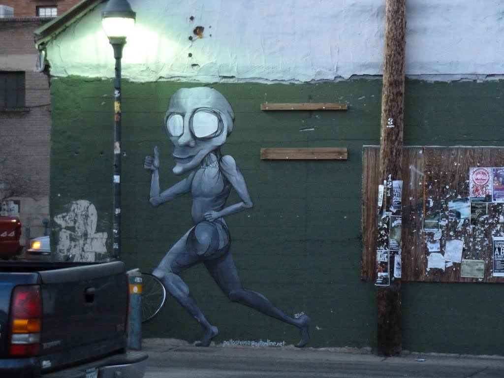 Flagstaff, AZ:  Route 66 Business Street Art, 2012
