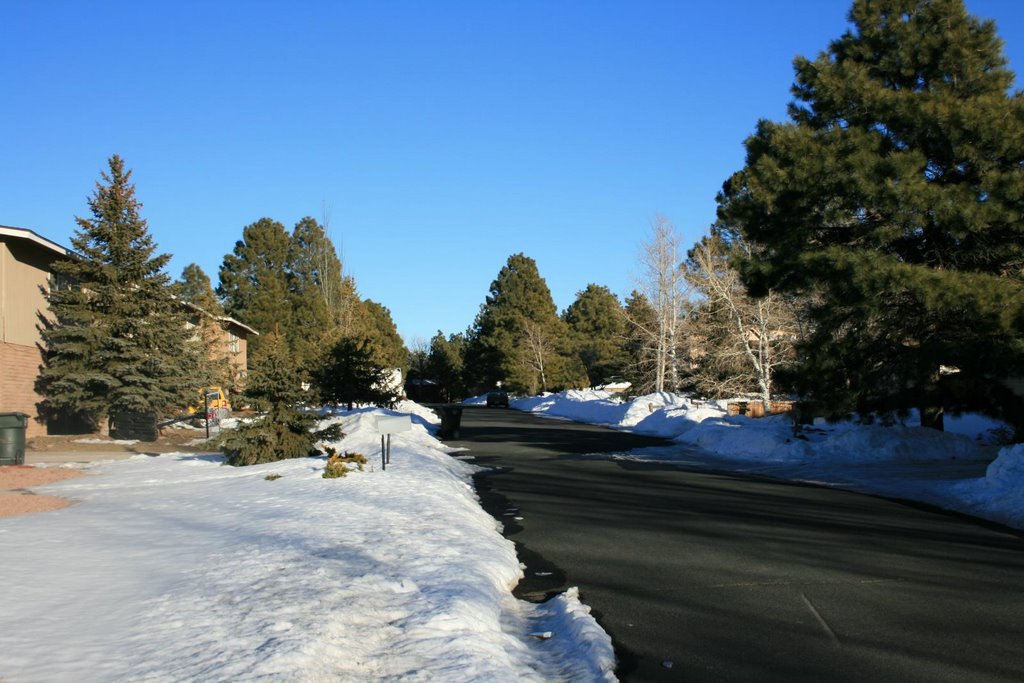 Crestview Avenue - on top of Cherry Hill - looking East