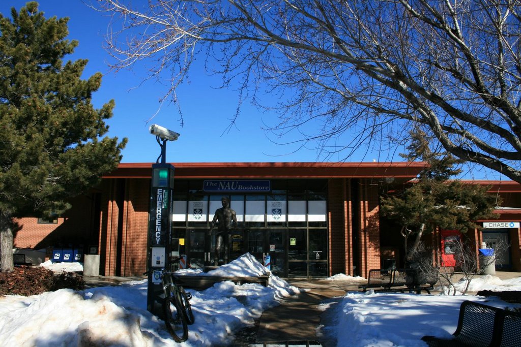 Bookstore at Northern Arizona University - Looking East