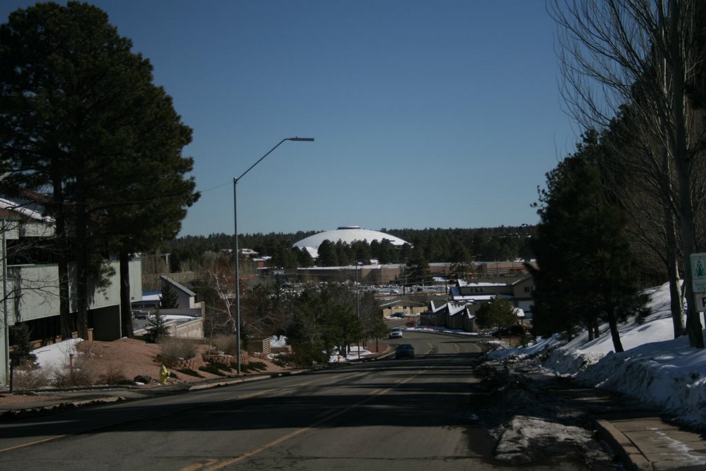 The Wakkup Dome at NAU - Looking East