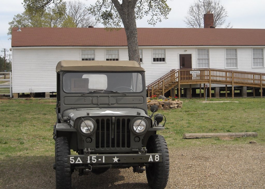Elvis Haircut Museum, Fort Chaffee, Ark. Bldg 803 on Terry Road