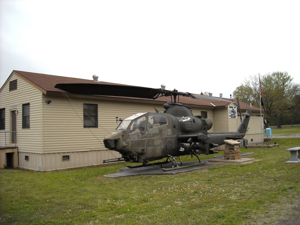Vietnam Veterans of America bldg, just off Terry St., Fort Chaffee, Ark.