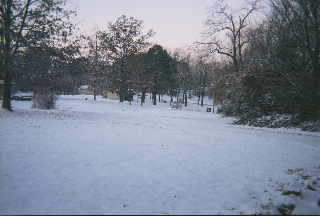 snowy morning north of jonesboro