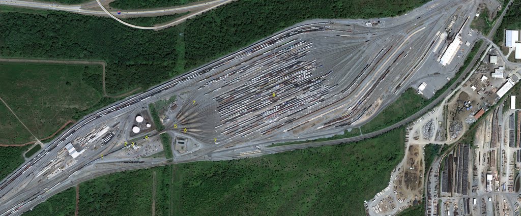 Union Pacific RR Hump Yard, North Little Rock, Arkansas
