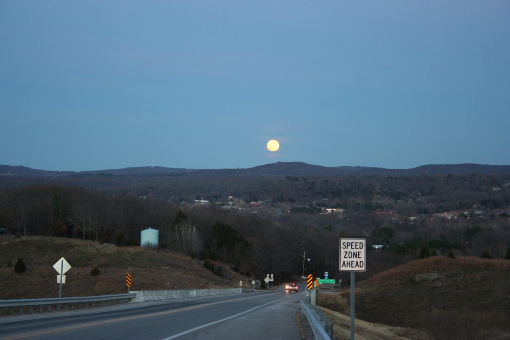 Full Moon Over West Fork