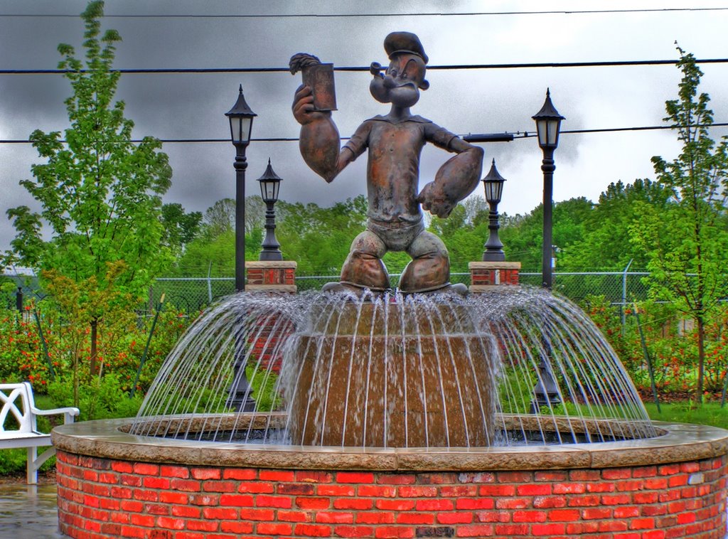 Popeye Fountain
