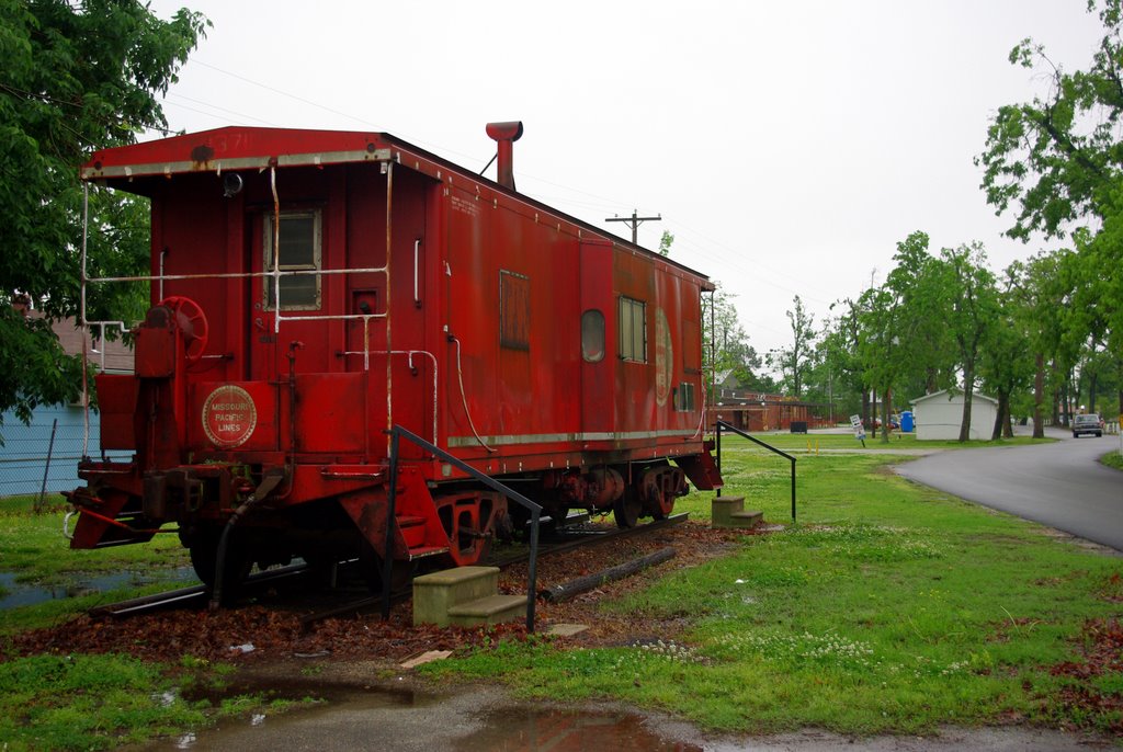 Missouri Pacific Caboose at Corning AR
