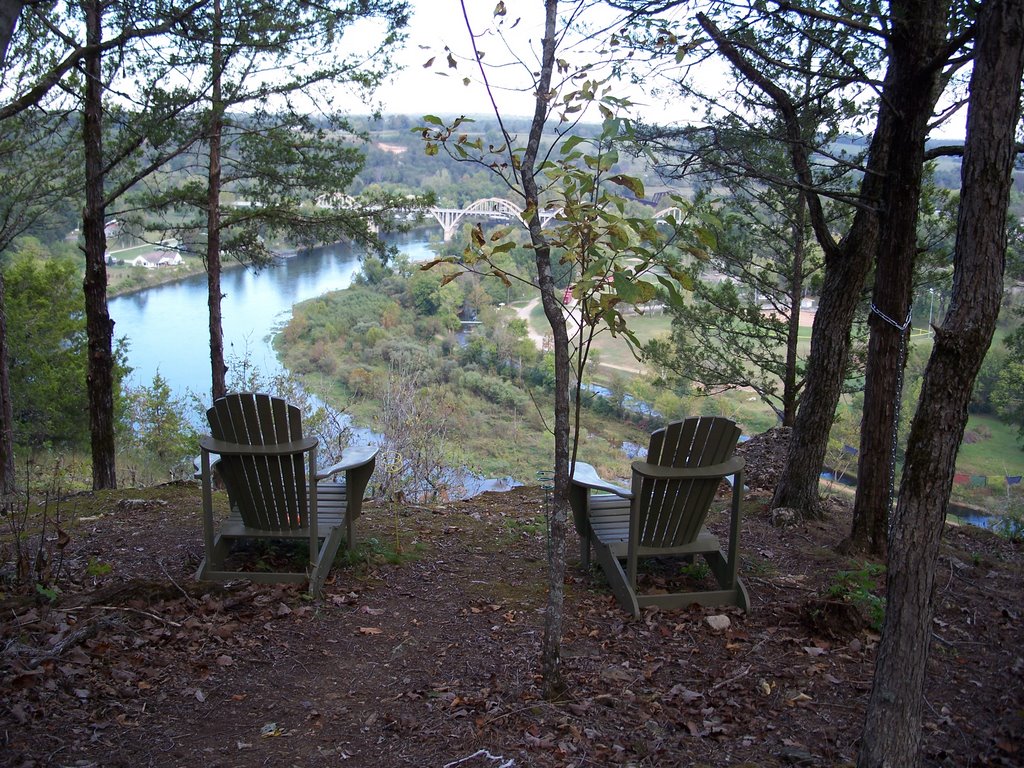 Overlooking the White River