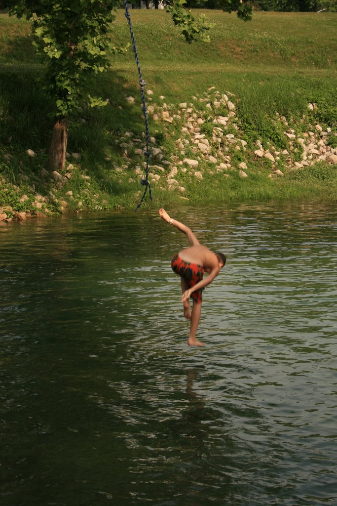 Cooling off at Cotter