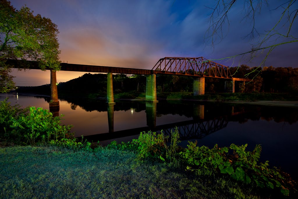 White River at Night