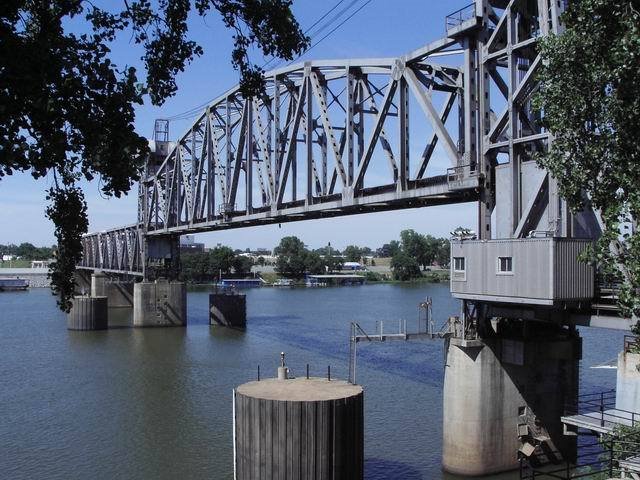 Old Railroad Bridge Little Rock AR