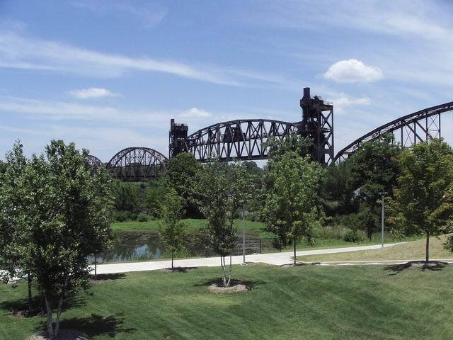 Old bridge near Clinton Libary - Little Rock AR