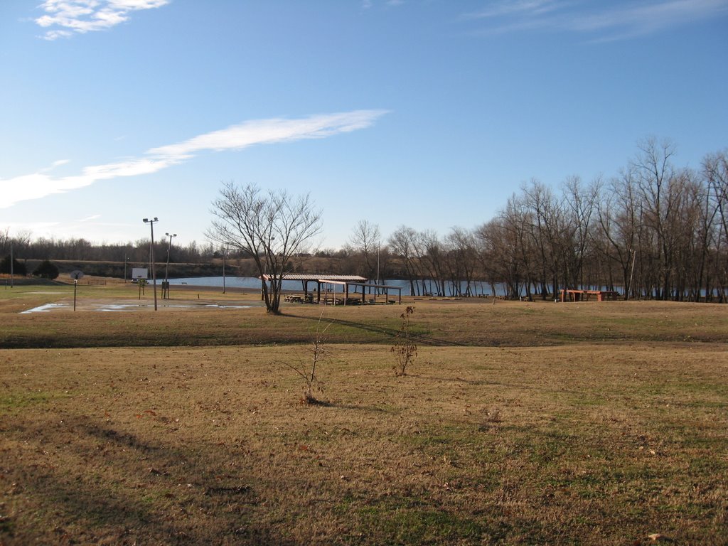 Newark Lake at City Park--Dec2008