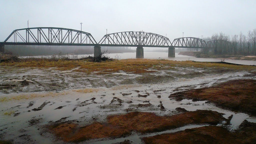 Bridge across Red River near Ogden, Arkansas