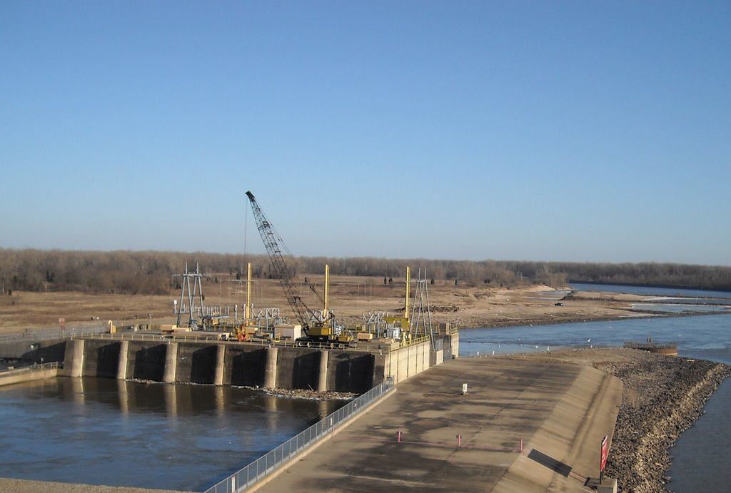 Hydroelectric Plant, Arkansas River at Lock & Dam 13