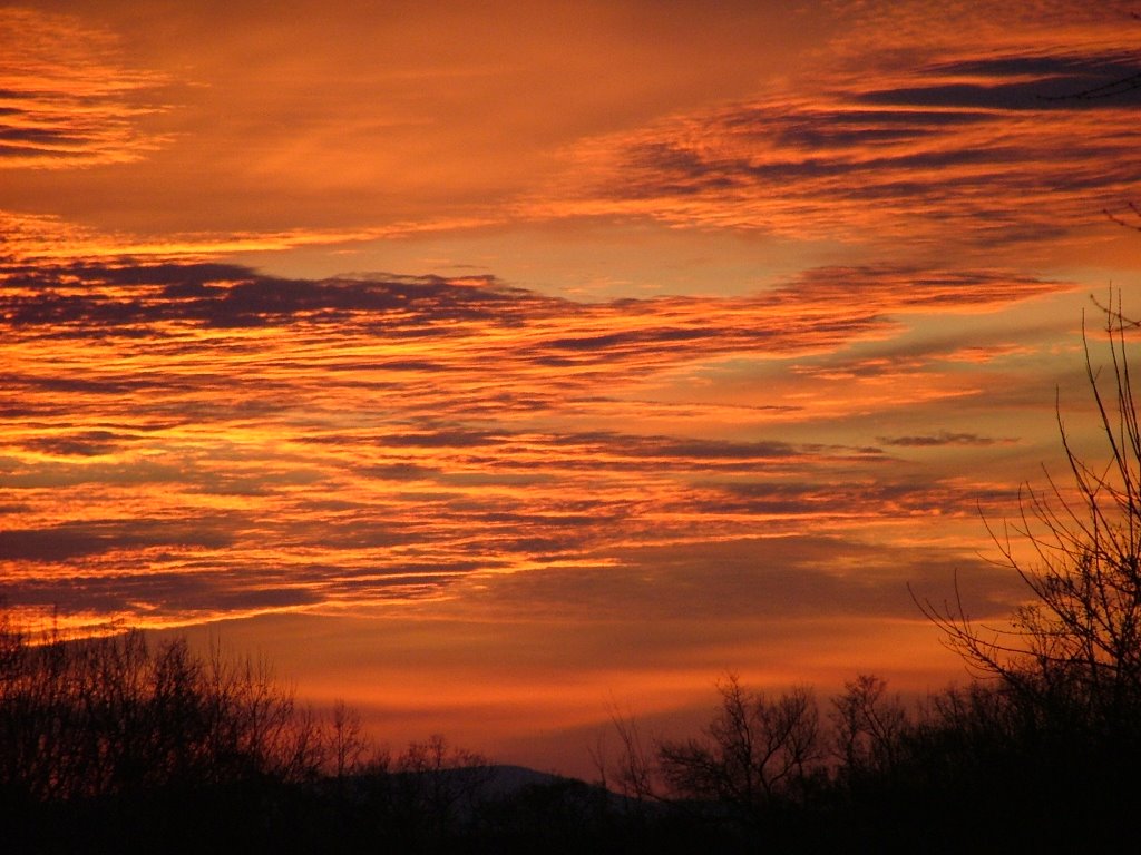 Sky Fire in Arkansas