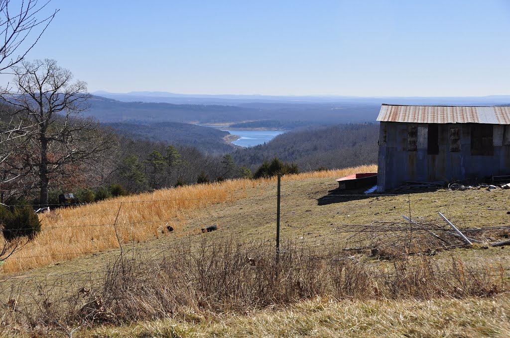 Along MC8059, High Above Bull Shoals Lake