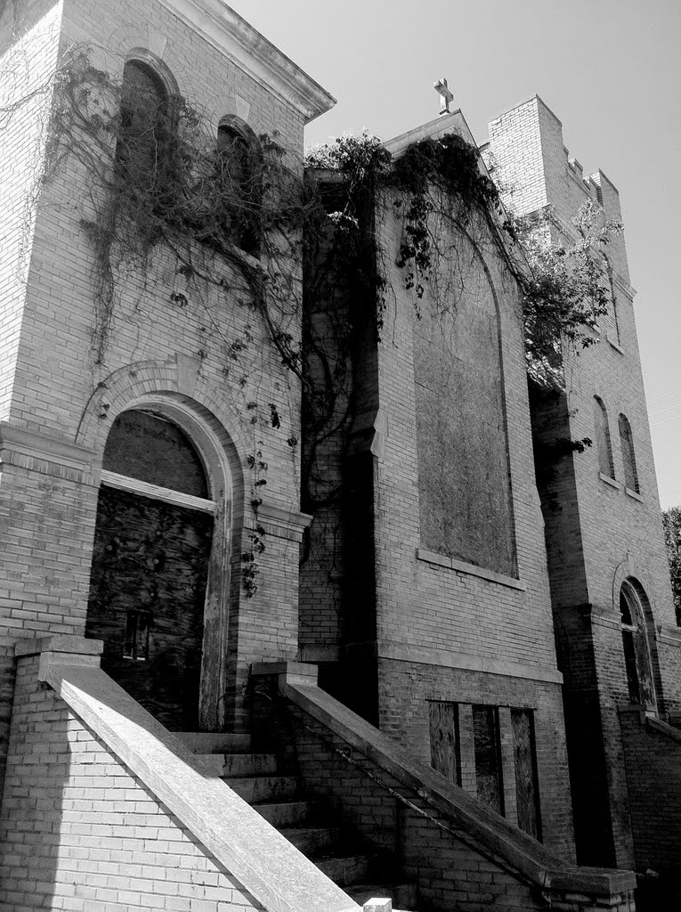 Boarded Up Church