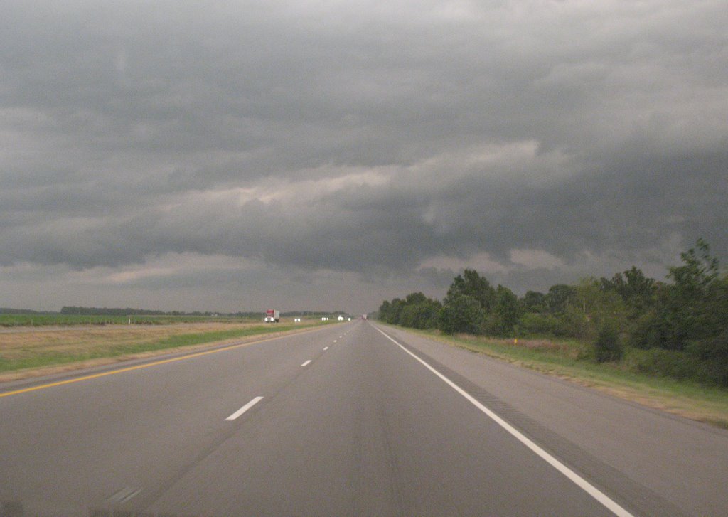 Into the Arkansas storm