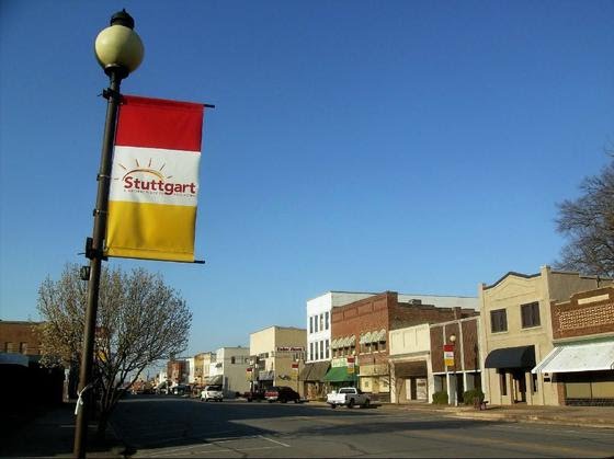 Beautiful Downtown Stuttgart, Arkansas County, Arkansas