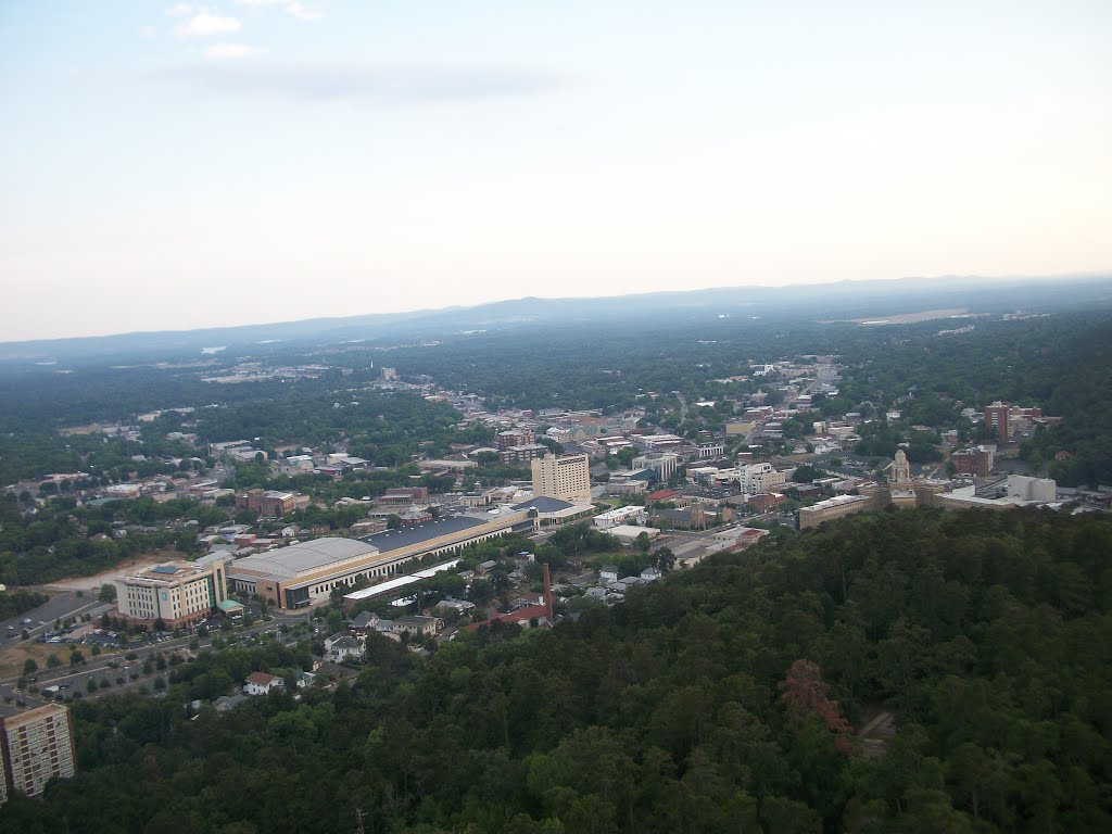 Hot Springs From Tower