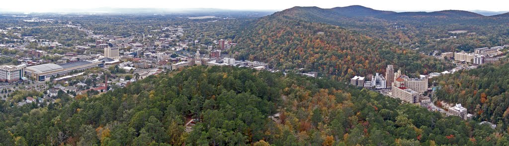 Westward View from Hot Springs Mountain Tower