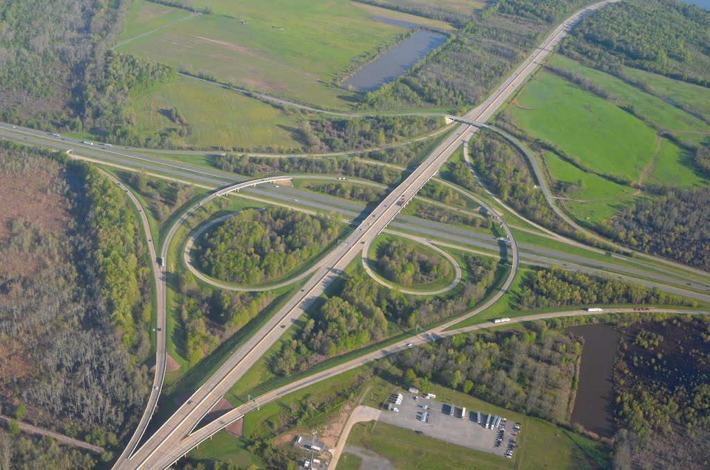 Intersection of I-40 and I-440