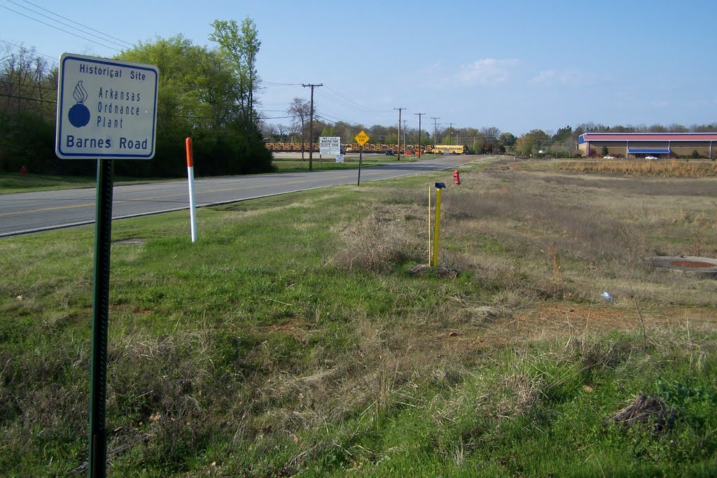Historical Site  - 1942 Arkansas Ordnance Plant - Barnes Road - Jacksonville Arkansas