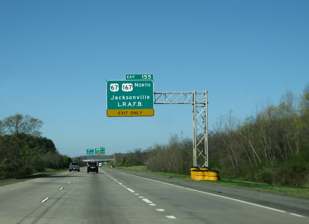Jacksonville, Arkansas Exit