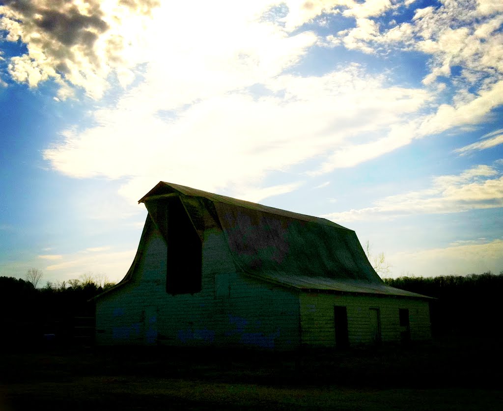 Glowing Barn